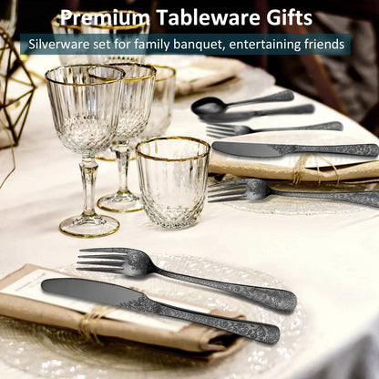 4 Set Silverware Set