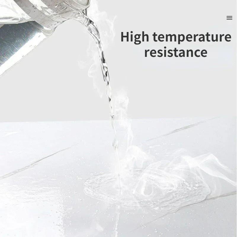 Adhesive Wallpaper Marble Decor 31.5 in. Width