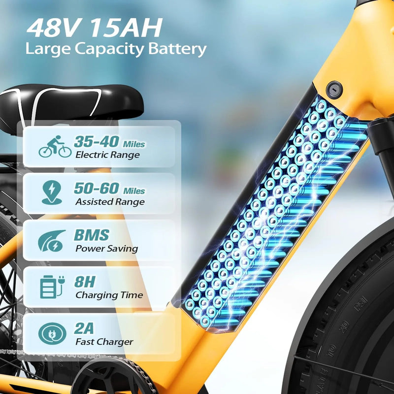 All Terrain 26" Fat Tire Electric Bicycle