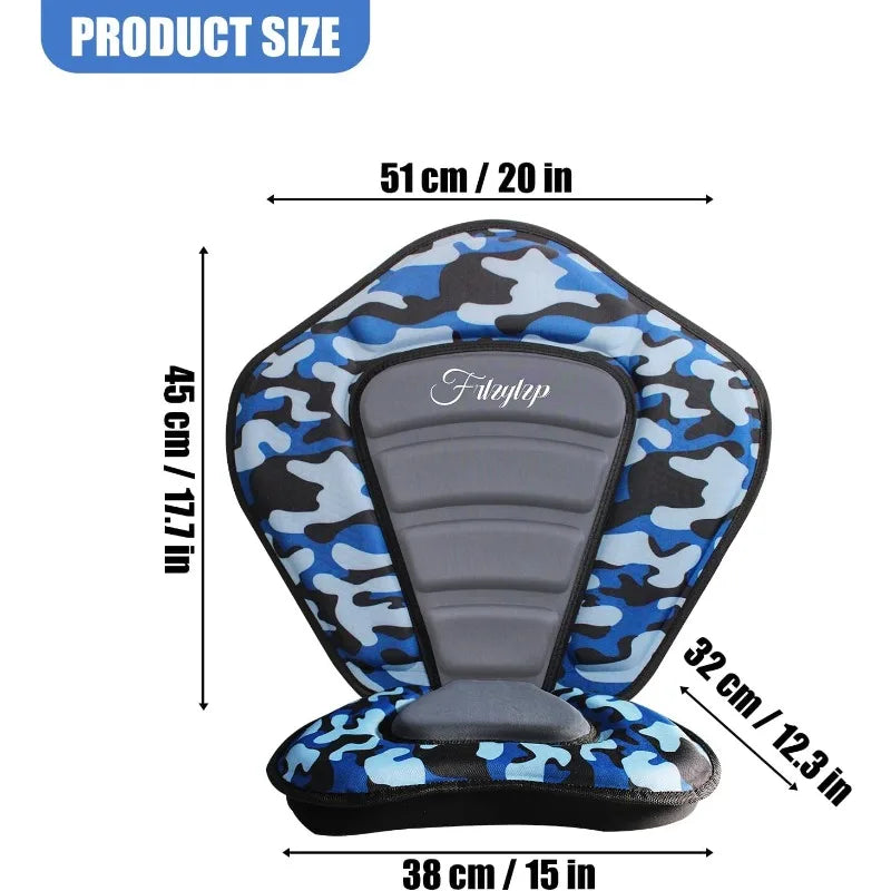 Kayak Seats - Premium Shockproof Seats with Back Support