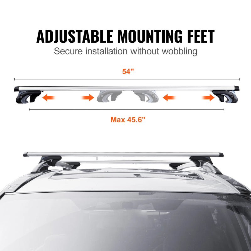 Aluminum Roof Rail Crossbars