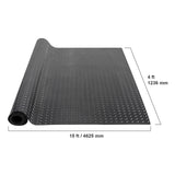 Diamond-Plate Rubber Flooring Roll