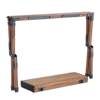 Folding Aluminum Roll-up Table (37"L x 23.43"W x 18.5 "H)