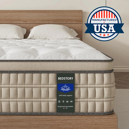 12 Inch Hybrid Gel Memory Foam Mattress