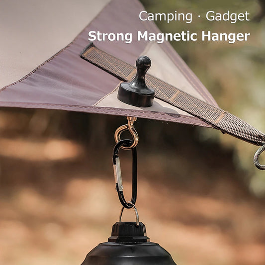 Strong Multipurpose Magnet Hooks with Hanging Carabiners