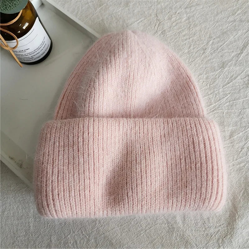 Fashion Warm Cashmere Wool Skullies
