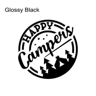 Happy Campers Vinyl Sticker