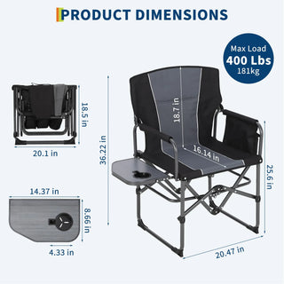 Heavy Duty Oversized Camping Chairs (400lb)