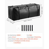 Heavy Duty Hitch Cargo Carrier Bag - Waterproof