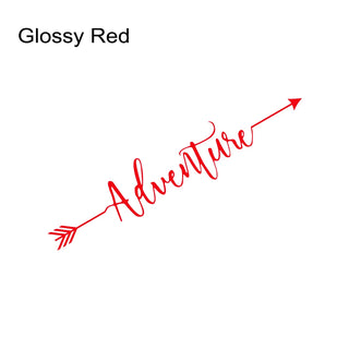Mountain Adventure Arrow Vinyl Sticker