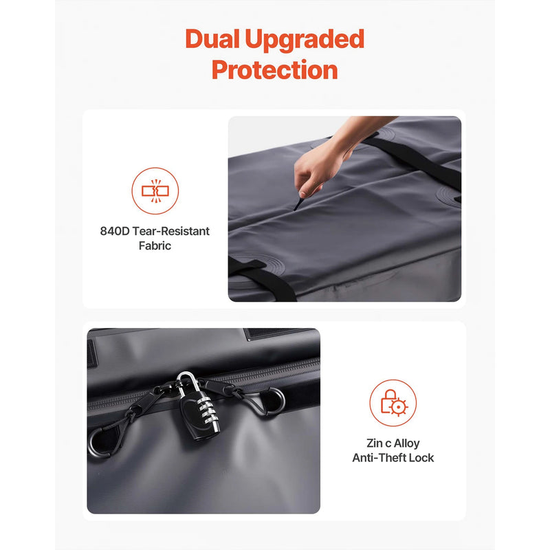 Heavy Duty Hitch Cargo Carrier Bag - Waterproof