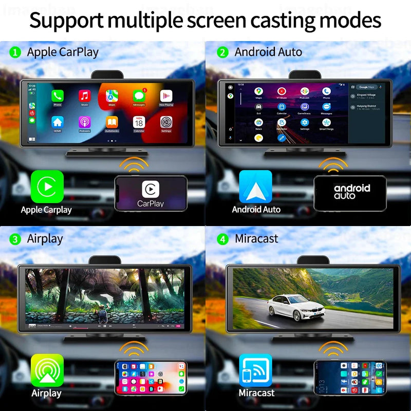 10.26" 4K ADAS Wireless CarPlay & Android Auto