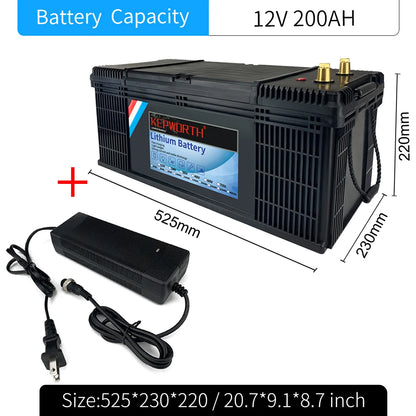 LiFePO4 Lithium Iron Phosphate Battery with BMS