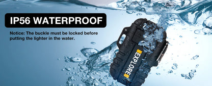 Waterproof Electric Lighter, Windproof, USB