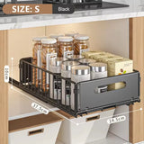 Kitchen Storage Rack Pull Out Cabinet Organizer (2 Sizes)