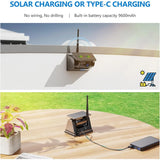 HD1080P 7" IPS Monitor with 2 Magnetic Solar Backup Camera's (Wireless)