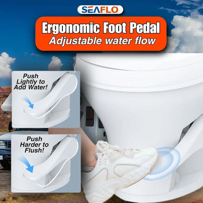 Residential Height Camper/RV Toilet