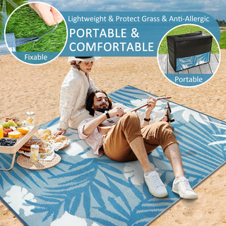 8‘x10' Outdoor Rug Waterproof