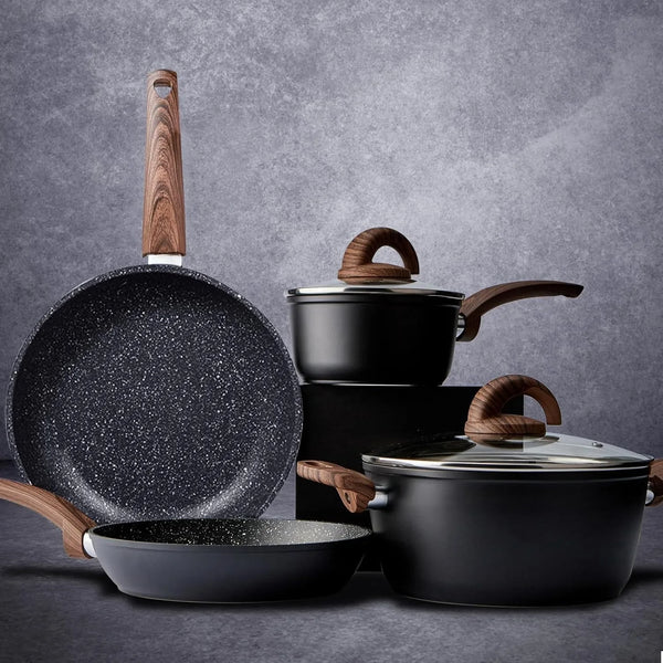 Non-Stick, Ceramic Cookware Set