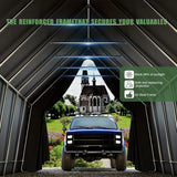 Portable Garage, Heavy Duty RV Carport Canopy