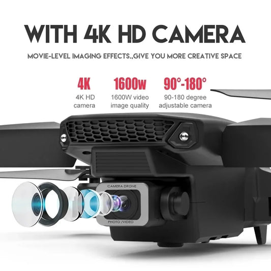 2025 RC Drone 4K Professional With 1080P Wide Angle HD Camera