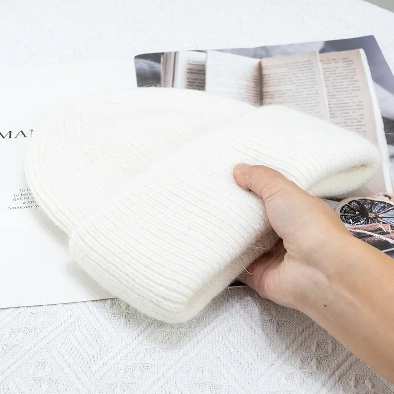 Fashion Warm Cashmere Wool Skullies