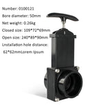 RV Water, Sewer, Gray Tank Gate Valve Replacement