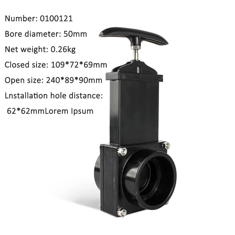 RV Water, Sewer, Gray Tank Gate Valve Replacement