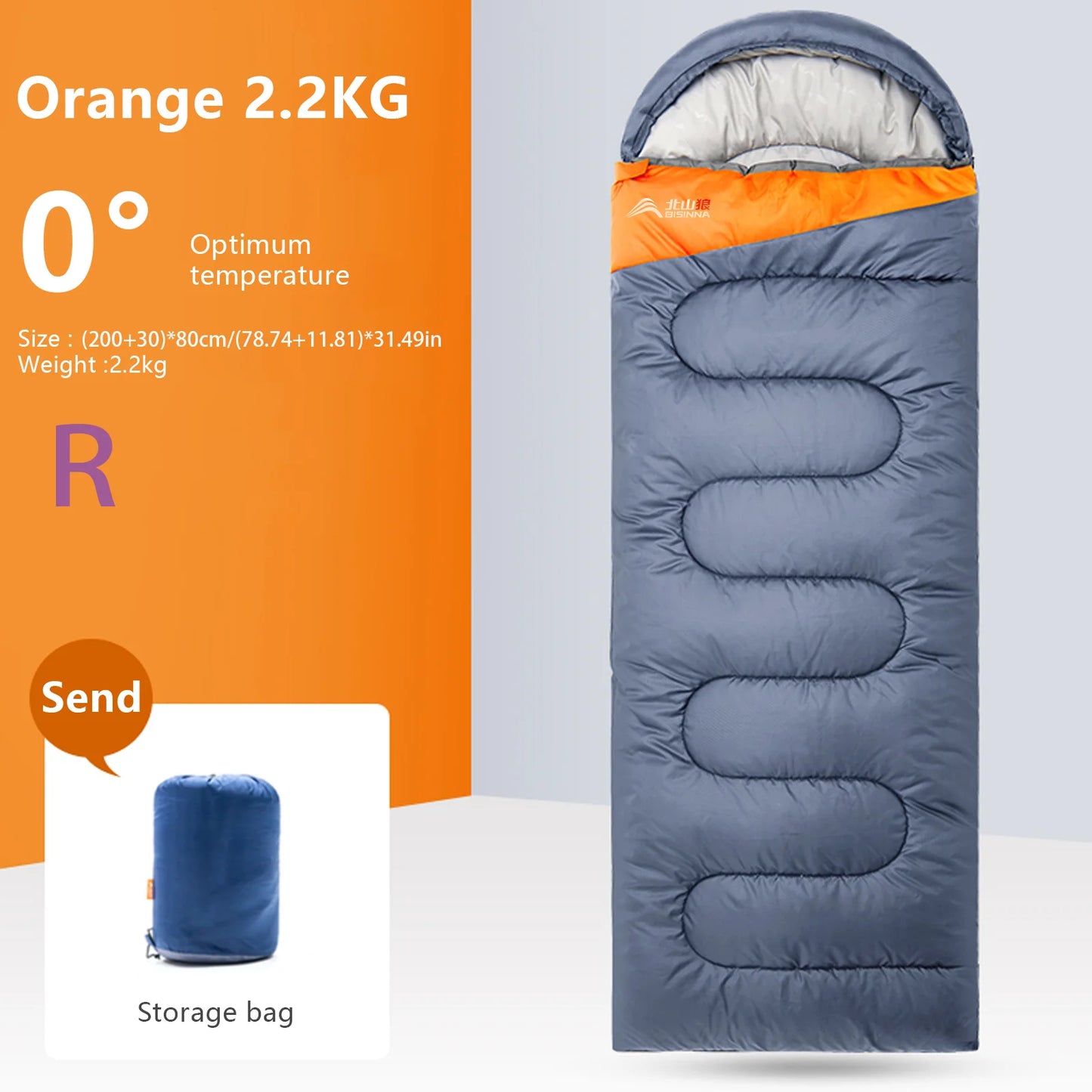 Camp Sleeping Bag Ultralight, Waterproof