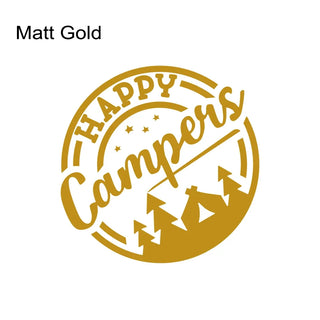 Happy Campers Vinyl Sticker