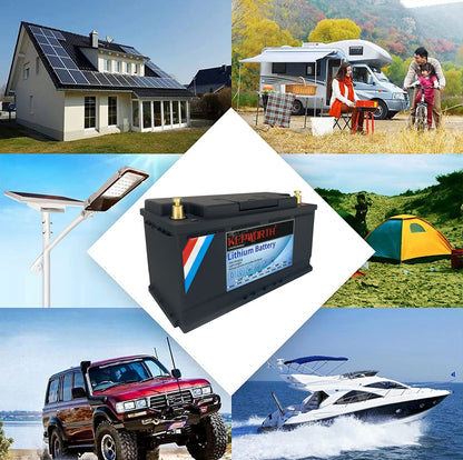 LiFePO4 Lithium Iron Phosphate Battery with BMS