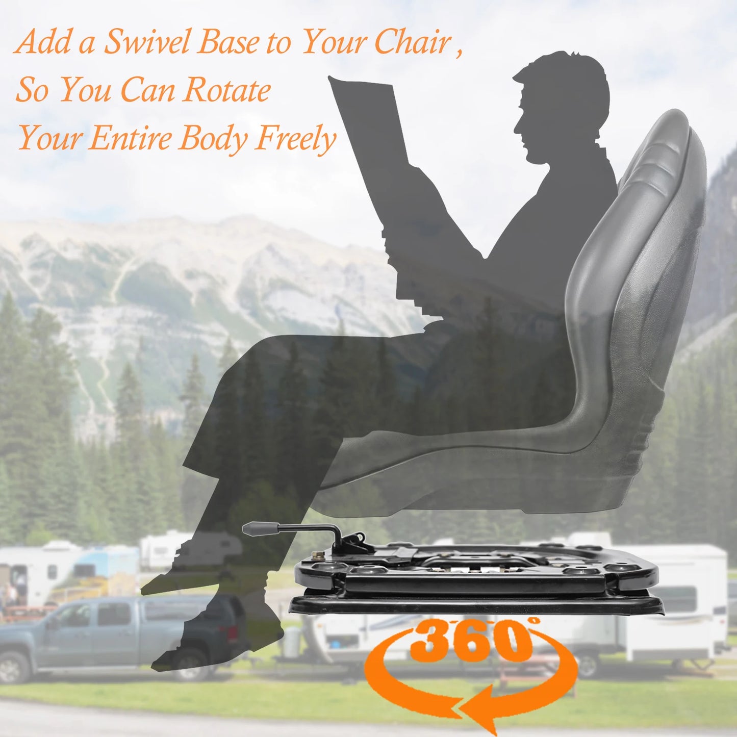Heavy Duty Seat Swivel Base