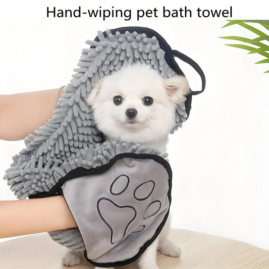 Plush Microfiber Pet Towel