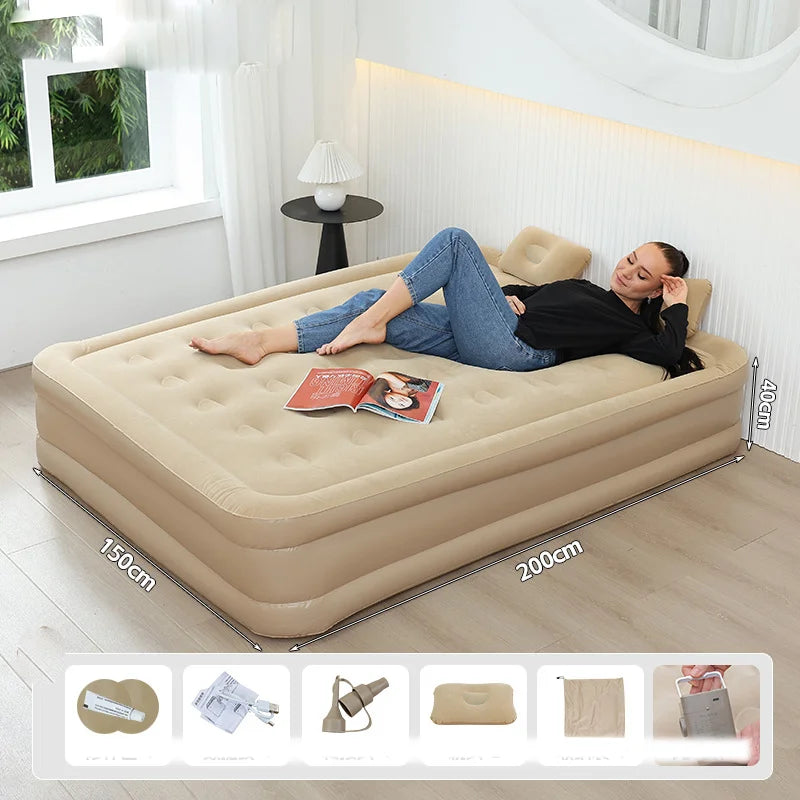 Luxury Camping PVC Air Mattress