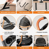 Jogging Pet Stroller, Premium 3-in-1 with Detachable Carrier (Up to 60lbs)