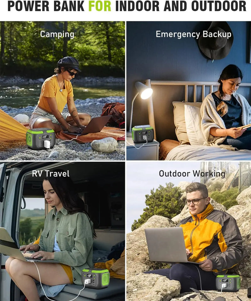 Portable Power Station (600W/300W/200W)