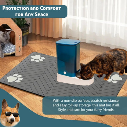 Natural Diatomite Pet Feeding Mat - (12x20in)