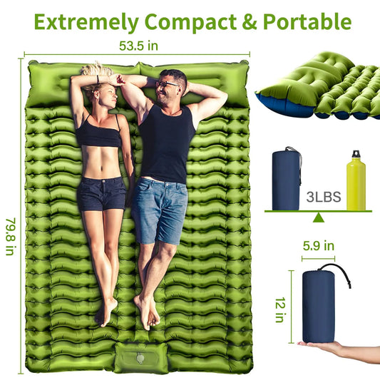 Inflatable Mattress 4" Thick for 2 Person