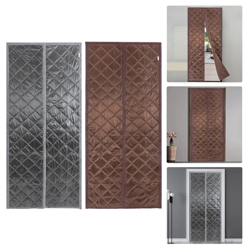 Magnetic Thermal Insulated Door Curtain