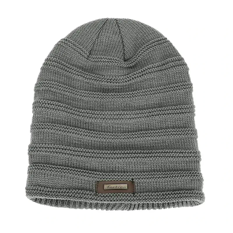 Men's Winter Warm Fleece Knitted Hat