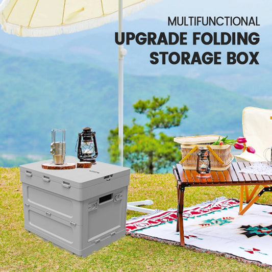 Storage Container Functions as: Picnic Table, Ice Cooling Feature and Parking Warning Sign
