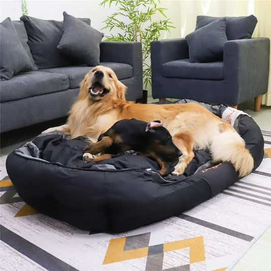 Dog Bed for All Season, Oxford Cover (L, XL, XXL)