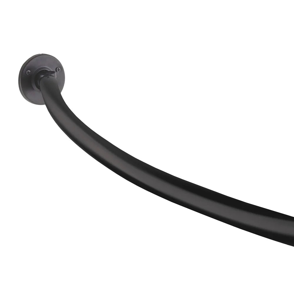Adjustable Rotating Curved Shower Bar