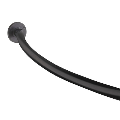 Adjustable Rotating Curved Shower Bar