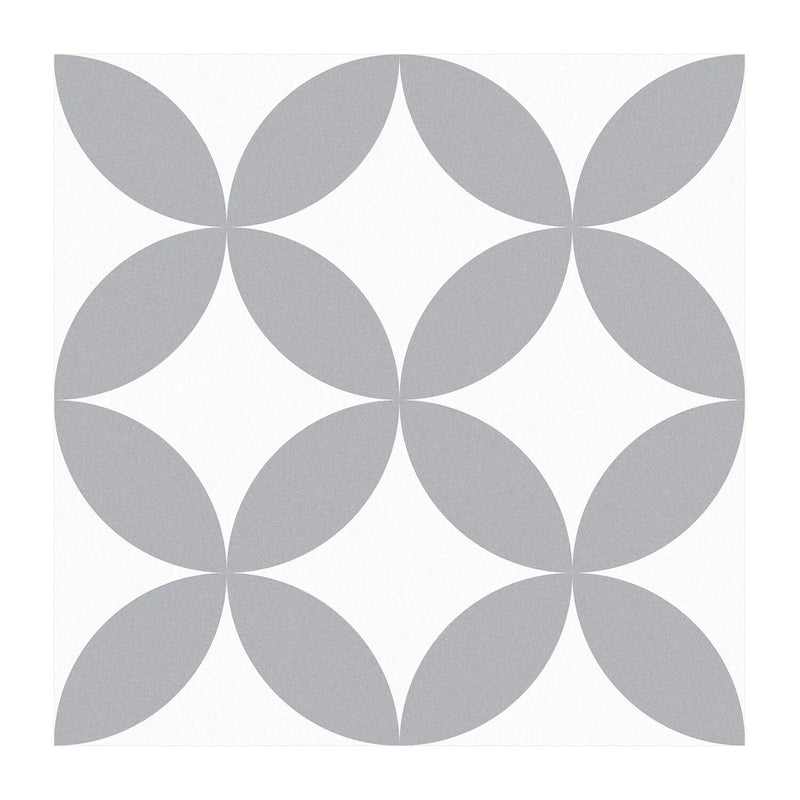 Grey Peel & Stick Waterproof Vinyl Floor Tiles