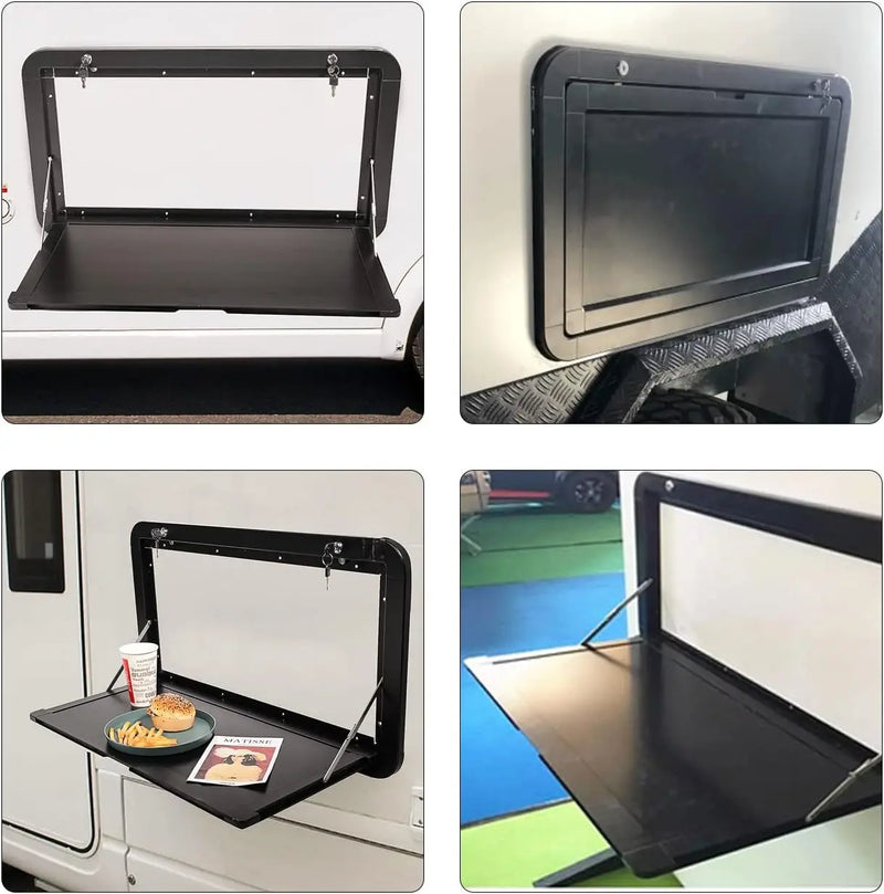 Foldable RV Wall-Mounted Table