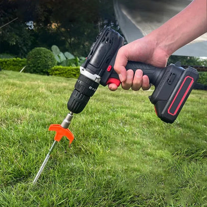 8Pcs Screw in Tent Stakes with Hex Socket