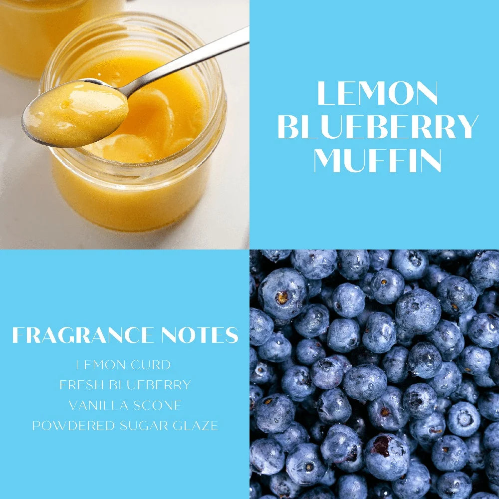 Lemon Blueberry Muffin Scented Candle