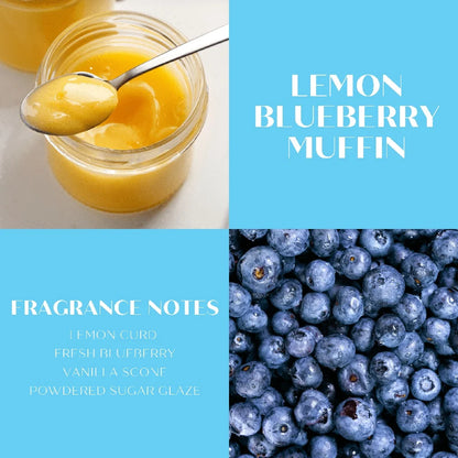 Lemon Blueberry Muffin Scented Candle