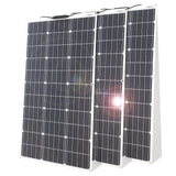 12V Flexible Waterproof Solar Panel Kit with Controller